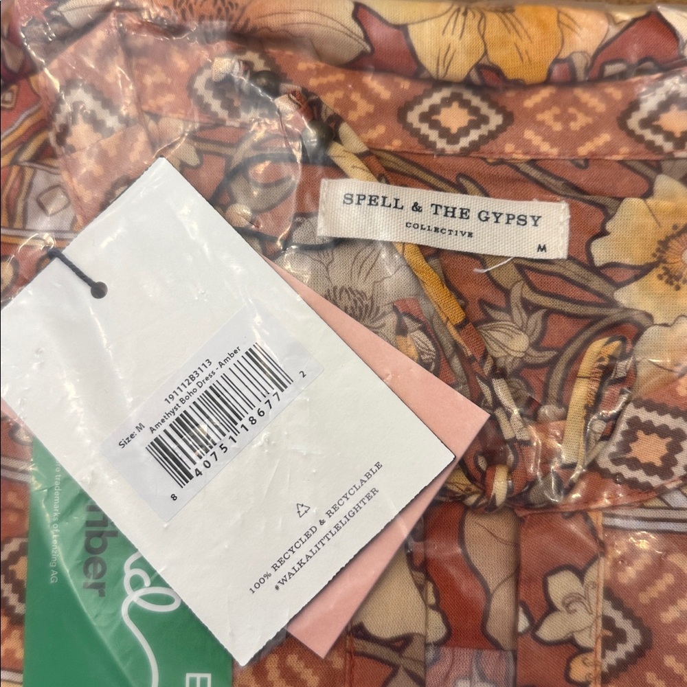 NWT Spell Amethyst Boho Dress - Picture 5 of 5